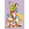 Juniors Womens Snow White and the Seven Dwarves Best Friends PileCrop T-Shirt - 2 of 4