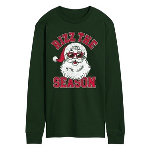 Men's - Instant Message - Santa Rizz The Season Long Sleeve Graphic T-Shirt - 1 of 3