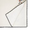 Saro Lifestyle Halloween Town Table Runner, 16"x72", Black - 2 of 3