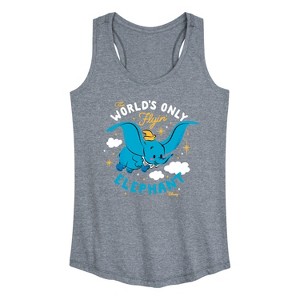 Women's - Disney - Dumbo Graphic Racerback Tank - 1 of 4