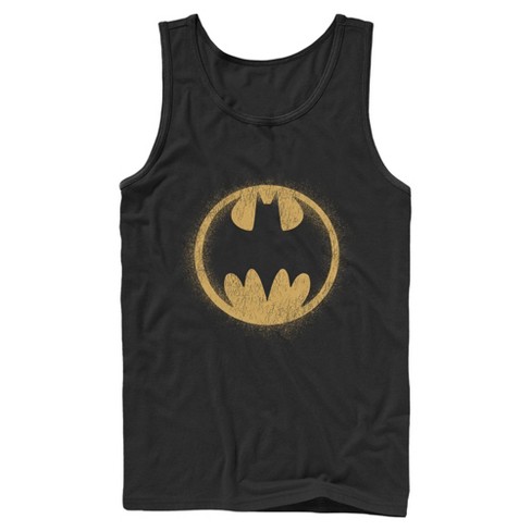 Canotta Uomo Popfunk "Simbolo Carro Armato" - Maglia Senza Maniche, Taglia X-Large, Nero