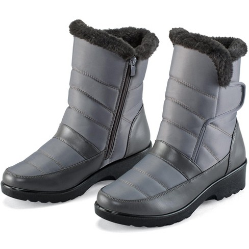 Target grey boots shop