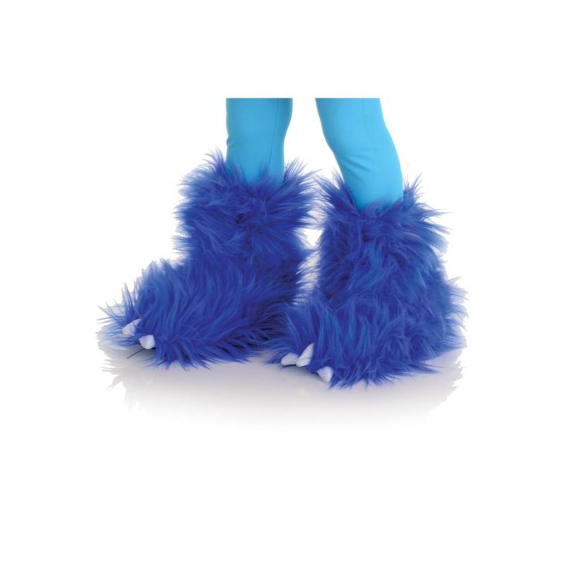 Underwraps Costumes Monster Boot Covers (Blue), 1 of 2