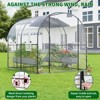 Orieon Walk-in Greenhouse with 4 Mesh Windows & Zipper Door – Heavy Duty Tunnel Garden House with Reinforced Frame, PE Cover. - 2 of 4