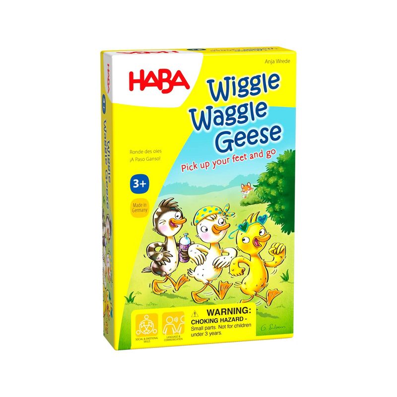 HABA Wiggle Waggle Geese Cooperative Movement Game for Ages 3+, 1 of 4