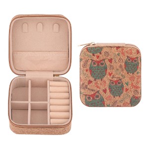 REGALWOVEN Mini Modern Square Jewelry Box - 1 of 4