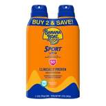 Banana Boat Ultra Sport Clear Spray Broad Spectrum Sunscreen - SPF 50 - 12 fl oz/2ct