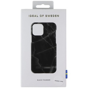 iDeal of Sweden Fashion Case for Apple iPhone 13 Pro - Black Thunder Marble - 1 of 1