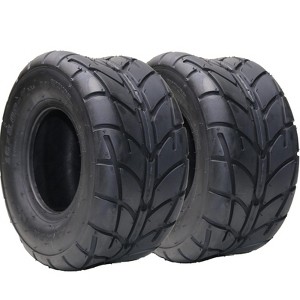 Set of 2 ATV Tires All-Terrain Tires 18X9.50-8 4PR ATV UTV Trail Sand Mud Off-Road Tires Tubeless - 1 of 4