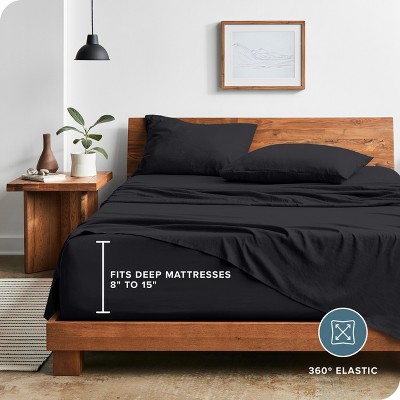 Black Queen Deep Pocket Microfiber Sheet Set