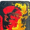 Dungeons & Dragons Blanket D&D Castle Red Inferno Dragon Throw 45" X 60" Black - 3 of 4