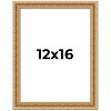 PosterPalooza | Refined Gold Picture Frame - UV Acrylic, Foam Board Backing, Hanging Hardware - 2 of 4