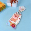 Unique Bargains Gift Wrap Paper OPP Colorful 4.92"x10.83" 50 Pcs - 2 of 4