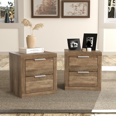 Target oak nightstand clearance