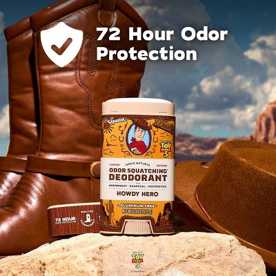 DR. SQUATCH Men's Natural Deodorant - Howdy Hero - 2.65oz