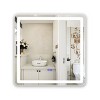 Chloe Lighting Luminosity Back Lit Square Touchscreen Led Mirror 3 Color Temperatures 3000k-6000k 24`` Wide - 2 of 4