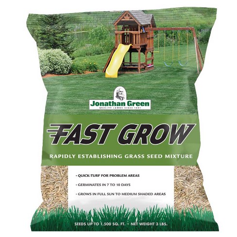 Jonathan Green Fast Grow Mixed Sun or Shade Grass Seed 3 lb - image 1 of 1