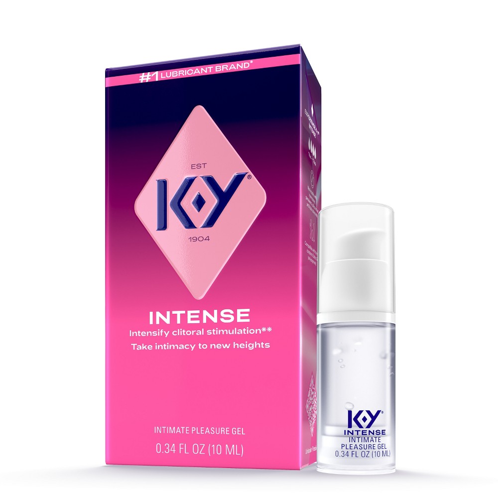 K-Y Intense Pleasure Gel Stimulates & Intensifies - 0.34oz