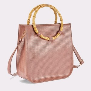 Women's Bamboo Look Handle Bag - LASCANA - 1 of 4