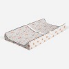 Bacati - Basketball Orange/Gray Muslin Changing Pad Cover - 2 of 4