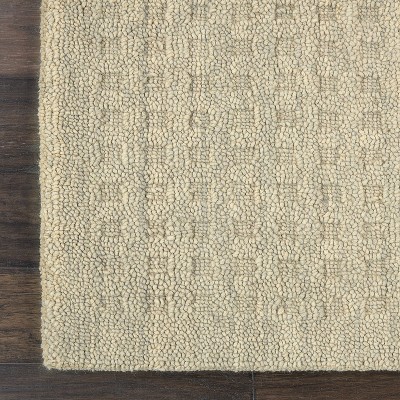 Handmade Perris Taupe Wool 8' x 10' Rectangular Area Rug