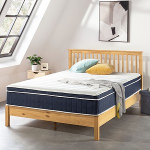 Mellow 12" Rena Pocket Spring Hybrid Memory Foam Mattress Green Tea - 1 of 4