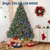 Pre-Lit Artificial Christmas Tree, Unlit Hinged Design, Dense Branches Realistic Holiday Décor​ Easy Assembly - 2 of 4
