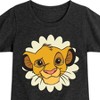 Girls' - Disney - Simply Simba Fitted Short Sleeve Graphic T-Shirt - 2 of 4