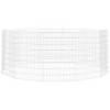 vidaXL 12-Panel Rabbit Cage 54x80 cm Galvanised Iron - 2 of 4