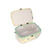 Dritz Large Oval Sewing Basket Yellow Floral: Organizer & Storage Case, Polypropylene, 12"x9"x6.5", Sewing Kit - 3 of 4