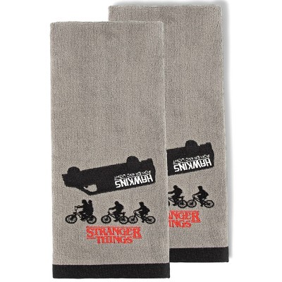 2pk Stranger Things Halloween Kitchen Towels