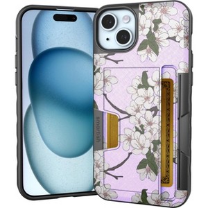 Smartish iPhone 15 Wallet Case - Wallet Slayer Vol 2 Credit Card Kickstand Holder - 1 of 4