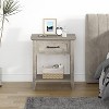 Modern Nightstand with Drawer, Versatile End Table for Bedroom, Nursery, Living Room | Easy Assembly, Storage Solution - 3 of 4