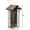 JCs Wildlife Metal House Four Cake Suet Cage (Bronze) - 4 of 4
