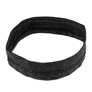 Unique Bargains Polyester Silicone Sweatbands Stretchy Moisture Wicking Headband for Fitness Sports 1 PCS - 1 of 4
