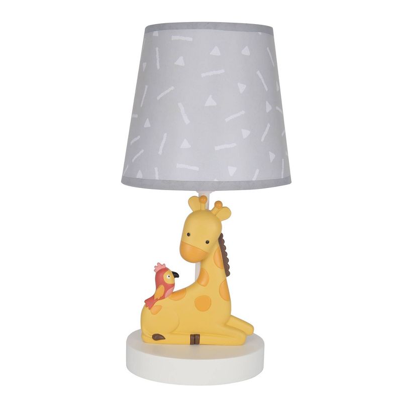Bedtime Originals Mighty Jungle Lamp with Shade &#38; Bulb (Includes LED Light Bulb), 1 of 4
