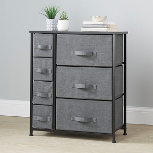 BrylaneHome 7-Drawer Eve Storage Dresser - 1 of 2