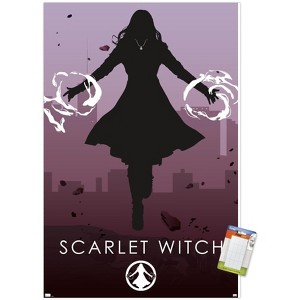 Trends International Marvel Comics - Scarlet Witch - Minimalist Unframed Wall Poster Prints - 1 of 4