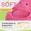 MAYEERTY Toddler Children's Bean Bag Chair Artificial Rabbit Fur Cover Teenager Filled Sofa - 3 of 4