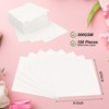 Unique Bargains Pure Cotton Water Coloring Paint Papers 100 Pcs White - 2 of 4
