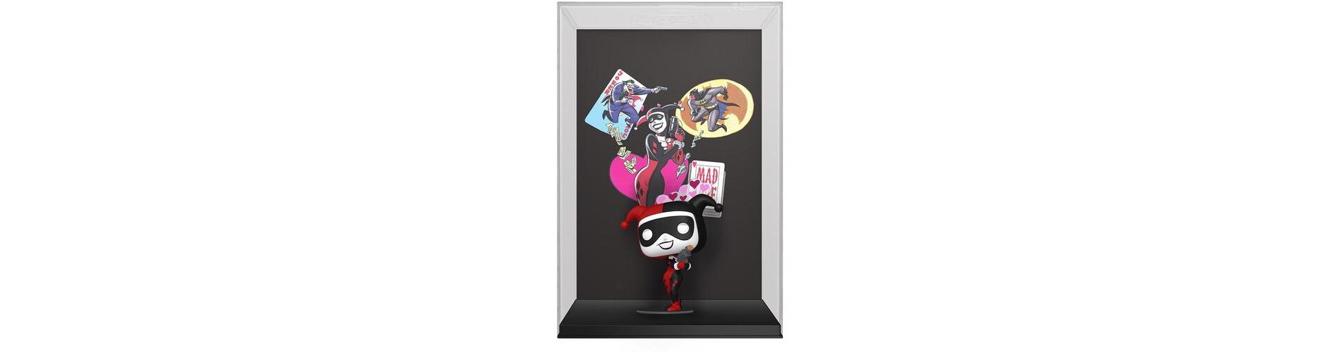 Funko - Funko POP! Comic Cover with Case: DC Batman Adventures – Harley Quinn