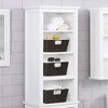 Sorbus 3-Pack Storage Basket Set - Mesh Hand-Woven, Stackable Baskets for Shelves, Closets, Bathroom and More - 4 of 4