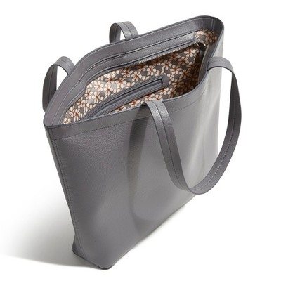 Vera Bradley Women's Outlet Faux Leather East West Tote Bag Quiet Shade — фото 2