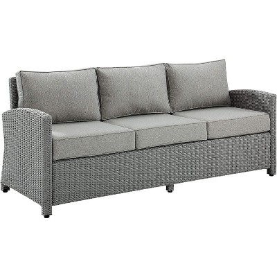 HomeStock Bradenton Outdoor Wicker Sofa
