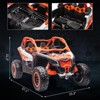2 Seater Ride on UTV Car, Licensed Can-Am Electric Off-Road Car, 4WD Kids Truck w/Remote Control, 2 * 24V 7AH Batteries,4 * 200W Motor, 23" Large Seat - 4 of 4