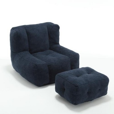 SYFERLORY Fluffy bean bag chair, comfortable bean bag for adults and children