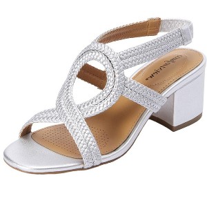 Comfortview Women's The Dorothy Sandal (Wide Widths Available) - 1 of 4