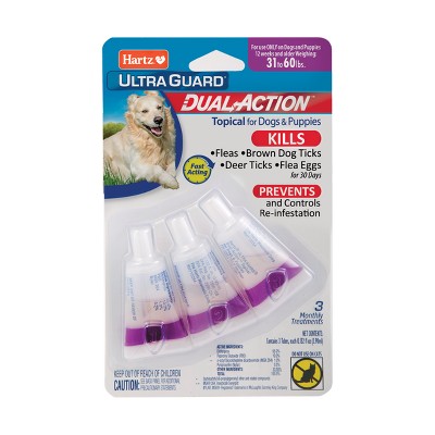 Hartz Dual Action Insect Prevention - L - 3ct