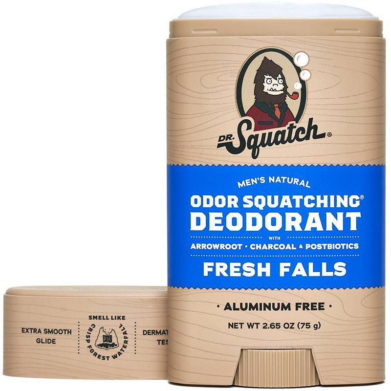 DR. SQUATCH Men&#39;s Natural Deodorant - Fresh Falls - 2.65oz, 3 of 4