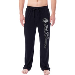 DC Comics Mens' Green Lantern Blackest Night Pajama Pants - All Corps - 1 of 3